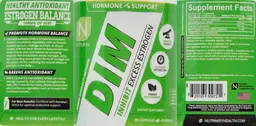 Label for DIM 100 mg