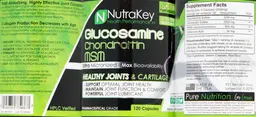 Label for Glucosamine Chondroitin MSM