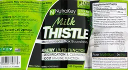 Label for Milk Thistle