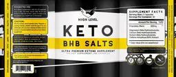 Label for Keto BHB Salts