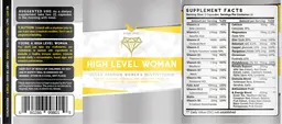 Label for High Level Woman