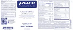PureGenomics Ultra Multivitamin