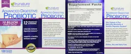 Label for Advanced Digestive Probiotic
