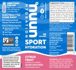 Label for Sport Citrus Fruit