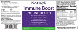 Label for Immune Boost