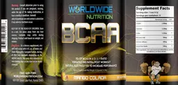 Label for BCAA Mango Colada