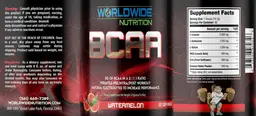 Label for BCAA Watermelon