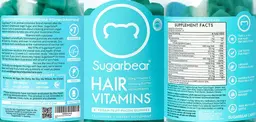 Label for Hair Vitamins