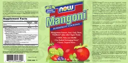 Label for Mangoni SuperFruit Cocktail