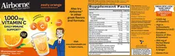 Label for Airborne Zesty Orange