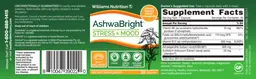 Label for AshwaBright Stress & Mood