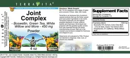 Label for Joint Complex Powder