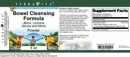 Label for Bowel Cleansing Formula