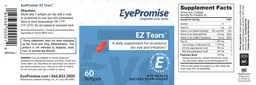 Label for EZ Tears