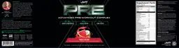 Label for Pre JYM X Advanced Pre-Workout Complex Tiger's Blood