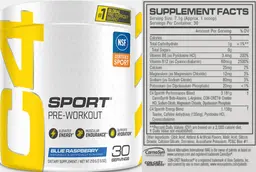 Label for C4 Sport Blue Raspberry