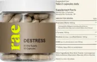 Label for Destress