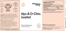 Label for Myo & D-Chiro Inositol Capsules