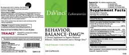 Label for Behavior Balance-DMG