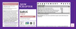Label for Garlic Force