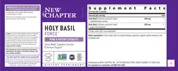 Label for Holy Basil Force