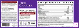 Label for Omega-3 Complex