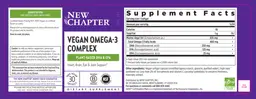 Label for Vegan Omega-3 Complex