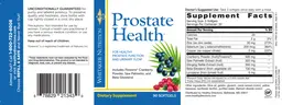 Label for Prostate Health