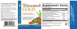 Label for Triveratrol Gold