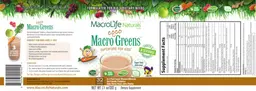 Label for Macro Coco Greens