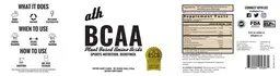 Label for BCAA Cotton Candy Flavor