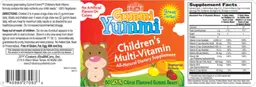 Label for Gummi Yummi Sour Citrus