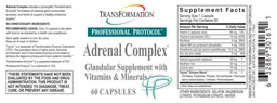 Label for Adrenal Complex