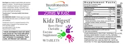 Kidz Digest Chewable Berry Flavor
