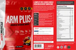 Label for ARM Plus+ Peach Mango Rush
