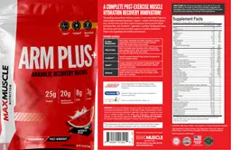 Label for ARM Plus+ Watermelon Splash