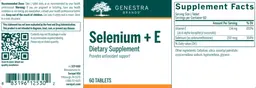 Label for Selenium + E