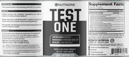 Label for TestOne