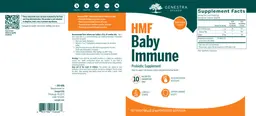 Label for HMF Baby Immune
