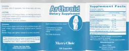 Label for Arthraid