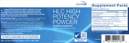 Label for HLC High Potency Powder