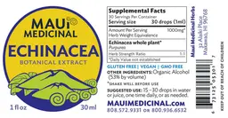 Label for Echinacea