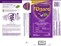 Label for FDgard Caraway Oil and I-Manthol