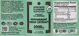 Organic Full Spectrum Peppermint Hemp Ex