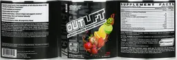 Label for Outlift Fruit Punch