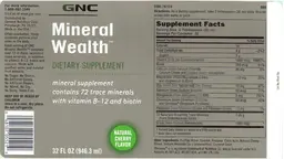 Mineral Wealth Natural Cherry Flavor