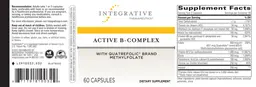 Label for Active B-Complex