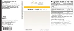 Label for Glucosamine Sulfate
