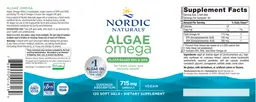Label for Algae Omega