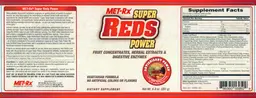 Label for Super Reds Power